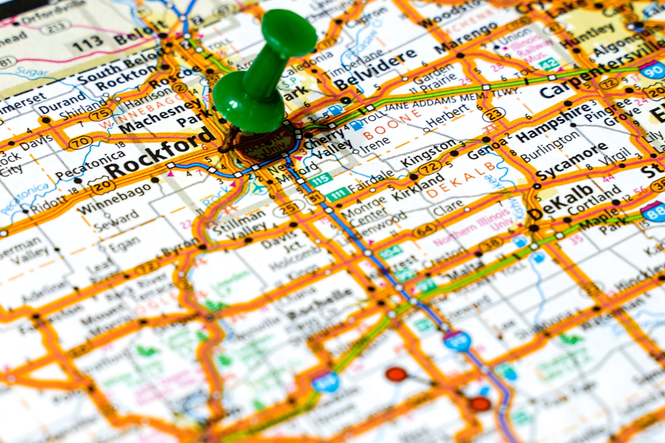 Braven Solar service area planning map